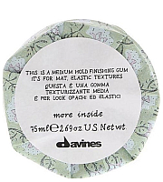 Davines More inside Medium Hold Finishing Gum - Эластик гель для матовых подвижных текстур, 75 мл